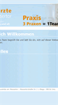 Mobile Screenshot of hausaerzte-am-wassertor.de